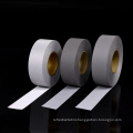 Hi viz silver reflective material  fabric clothing tape
